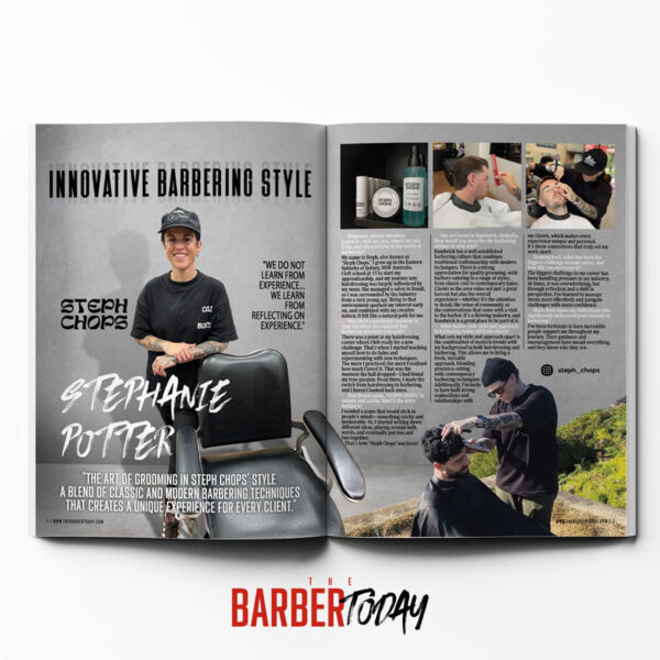The Barber Today Magazine 19 Stephanie Potter