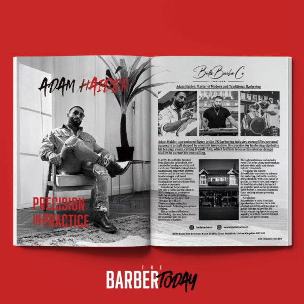 The Barber Today Magazine 18 Adam Haider