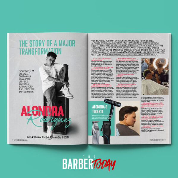 The Barber Today Magazine 20 Alondra Rodriguez