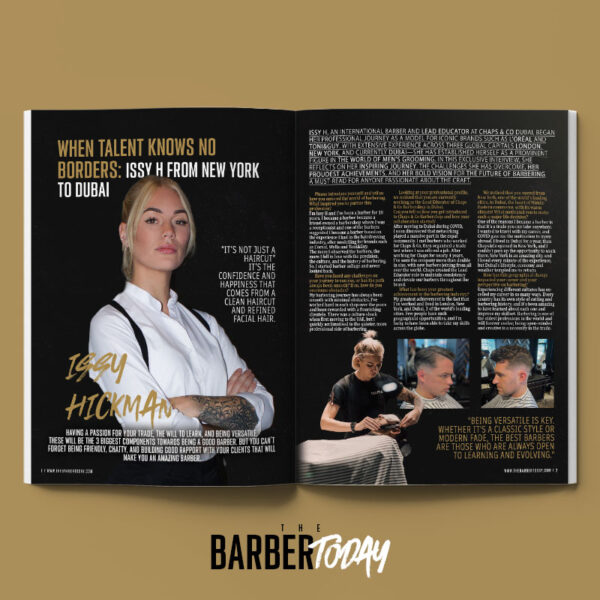 The Barber Today Magazine 21 Issy Hickman