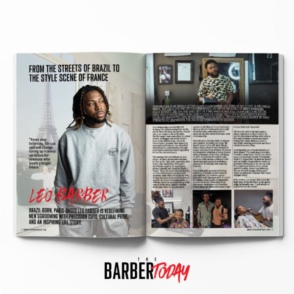 The Barber Today Magazine 26 Leo Barber