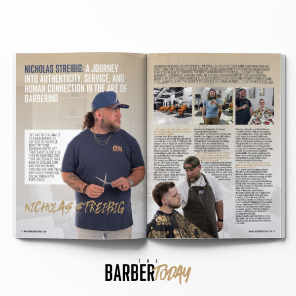 The Barber Today Magazine 27 Nicholas Streibig