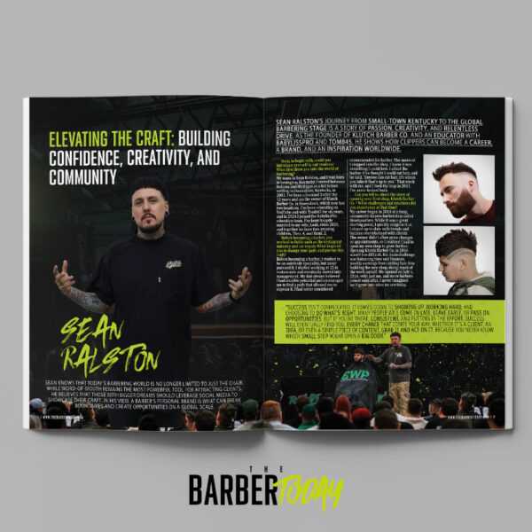 The Barber Today Magazine 29 Sean Ralston
